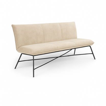 Bancheta catifea VERDE DESCHIS | model FLIP