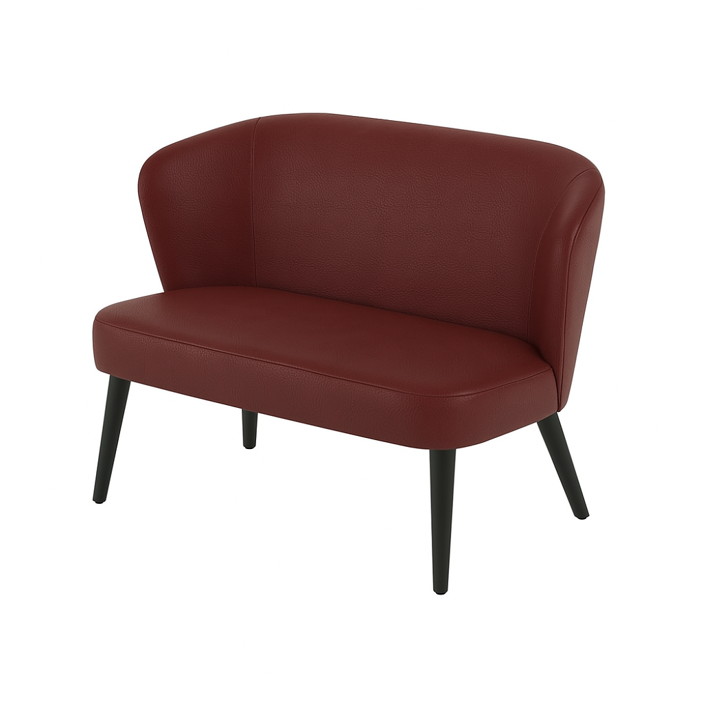 Bancheta piele LOTUS culoare BORDO