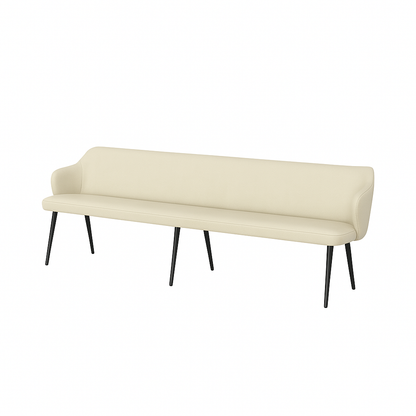 Bancheta piele ZOE culoare BEJ