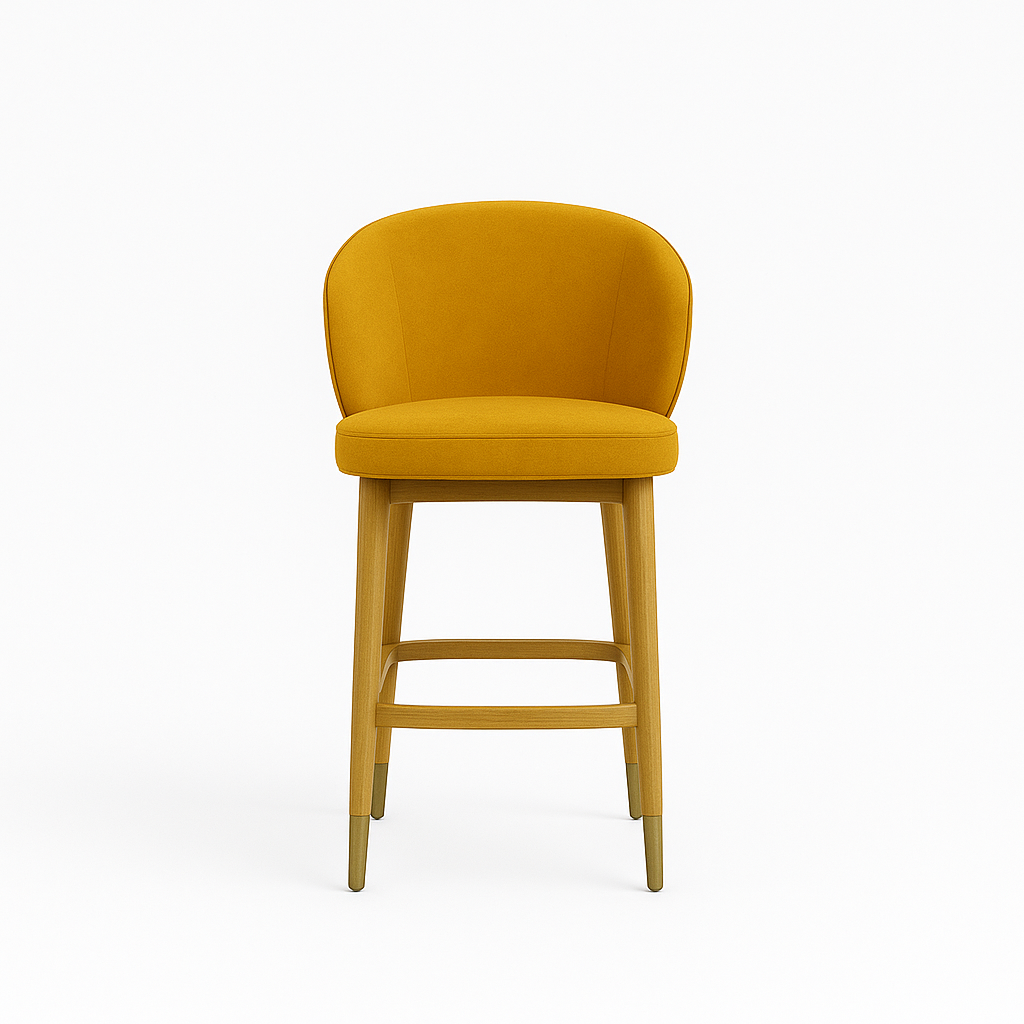 Scaun bar catifea | model CAPRICE