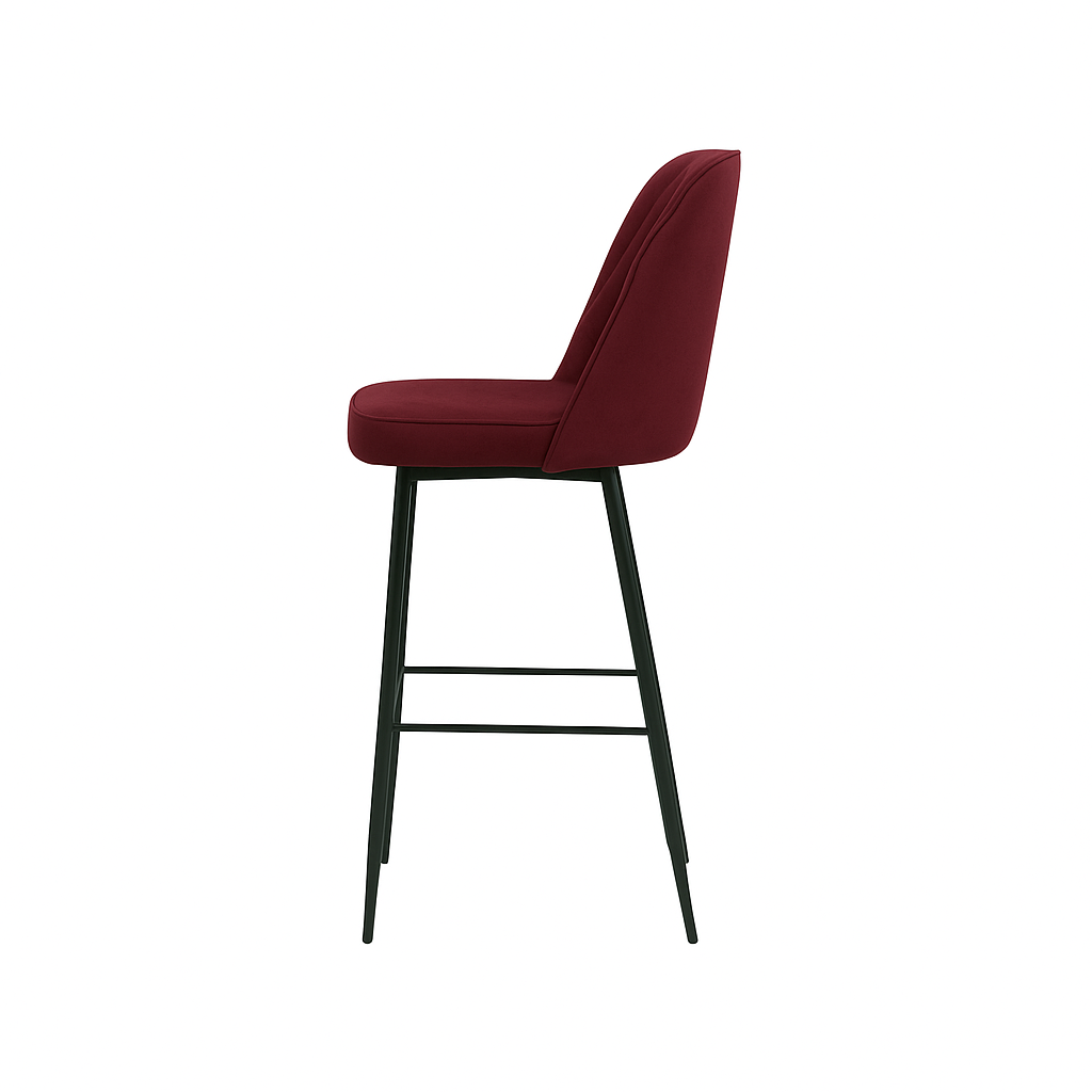 Scaun bar catifea | model FOX