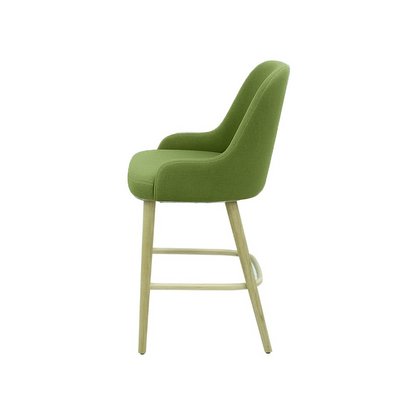 Scaun bar catifea ALBASTRA | model ROCCO