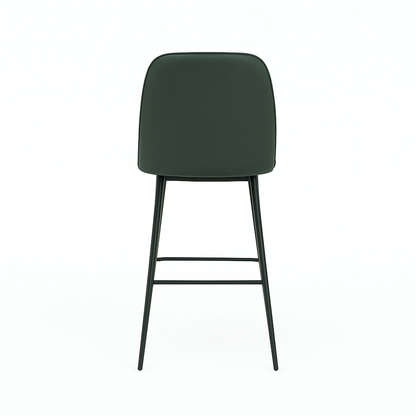 Scaun bar piele naturala GALBENA | model FOX