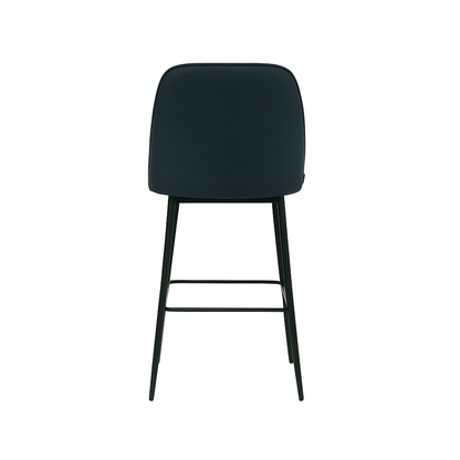 Scaun bar piele naturala VERDE | model FOX