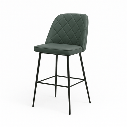 Scaun bar piele naturala BEJ | model FOX