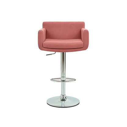 Scaun bar catifea ROZ | model IDA