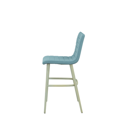 Scaun bar catifea ALBASTRA | model NIZZIE