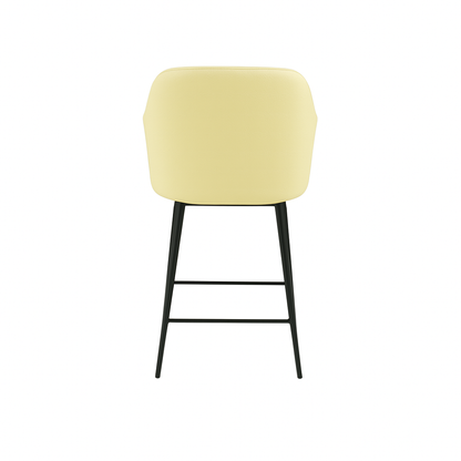 Scaun bar piele BEJ | model ALEX