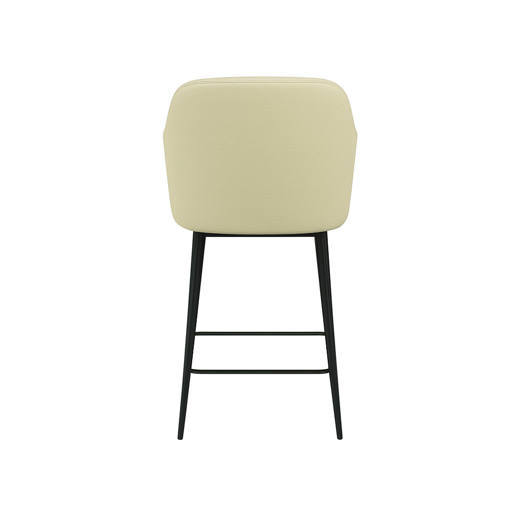 Scaun bar piele BEJ | model ALEX