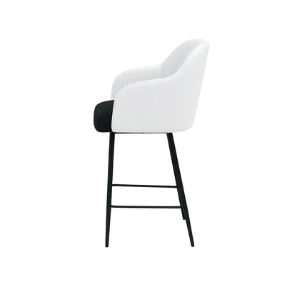 Scaun bar piele BEJ | model ALEX