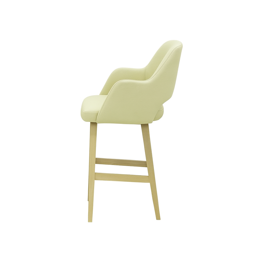 Scaun bar piele ROSIE | model APRIL