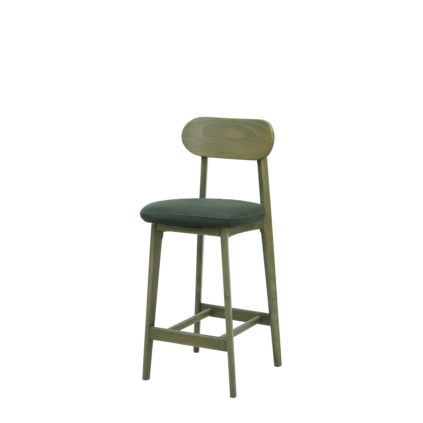 Scaun bar piele BEJ | model CLEO