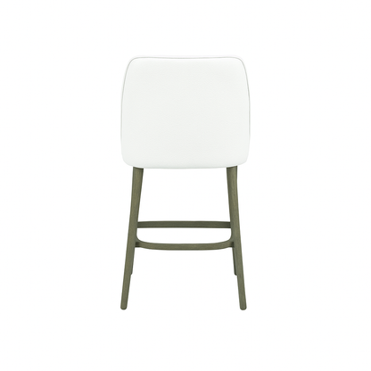 Scaun bar piele naturala BEJ | model GINA