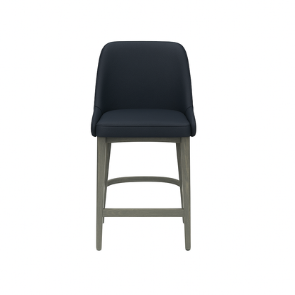 Scaun bar piele ALBA | model GINA