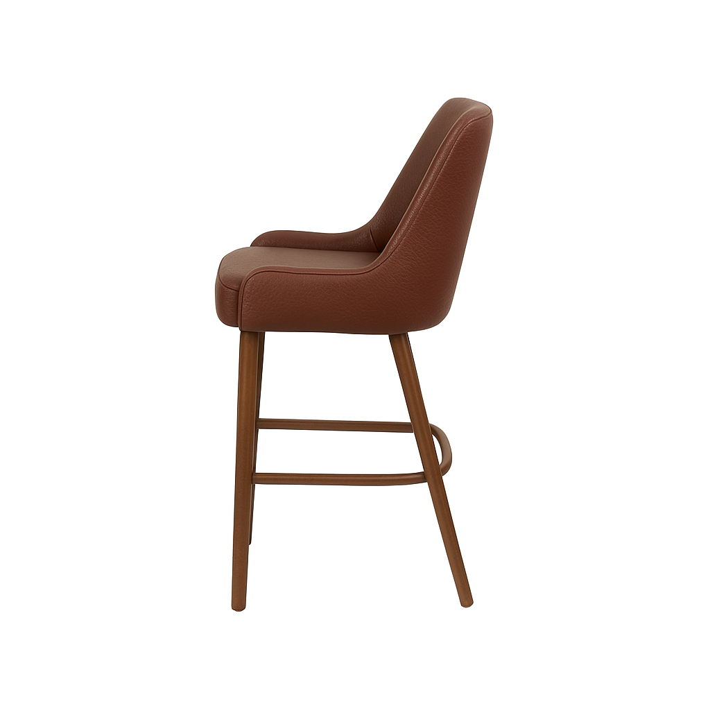 Scaun bar piele ROSIE | model GINA
