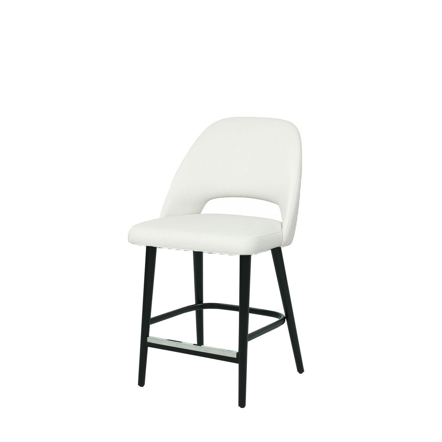 Scaun bar piele VERDE | model GABE