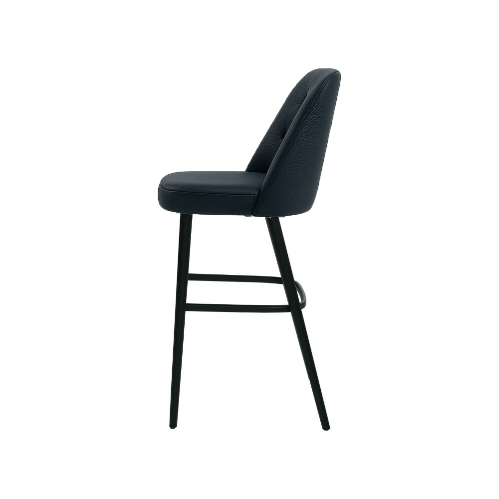 Scaun bar piele BORDO | model SCOT