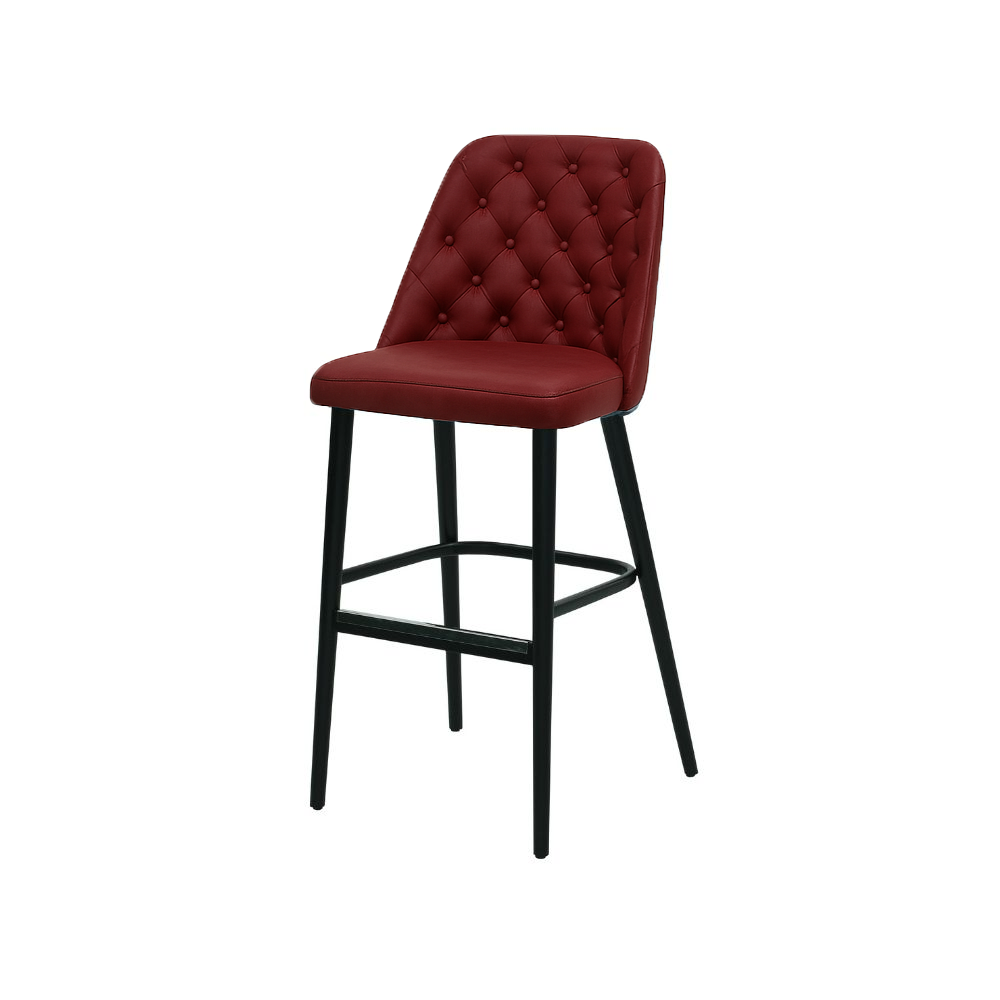 Scaun bar piele GALBENA | model SCOT
