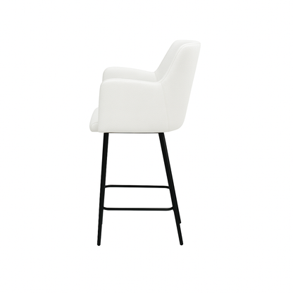 Scaun bar piele GALBENA | model SIGMA
