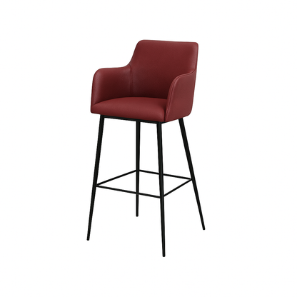 Scaun bar piele GALBENA | model SINDY