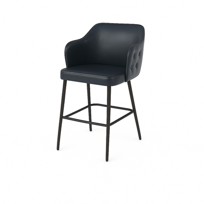 Scaun bar piele BEJ | model TEONA