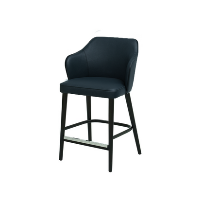 Scaun bar piele naturala BEJ | model ZEUS