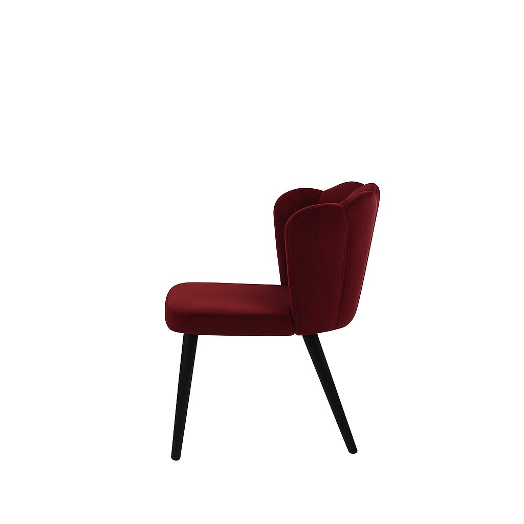 Scaun catifea ALBASTRA | model ARIA