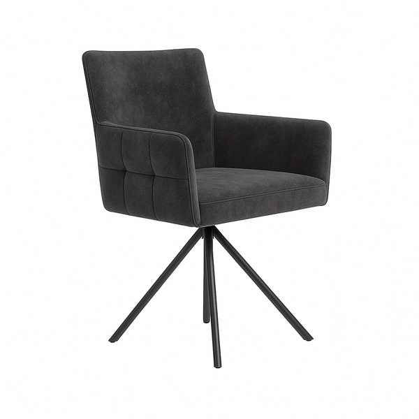 Scaun catifea GRI | model GIULIA C