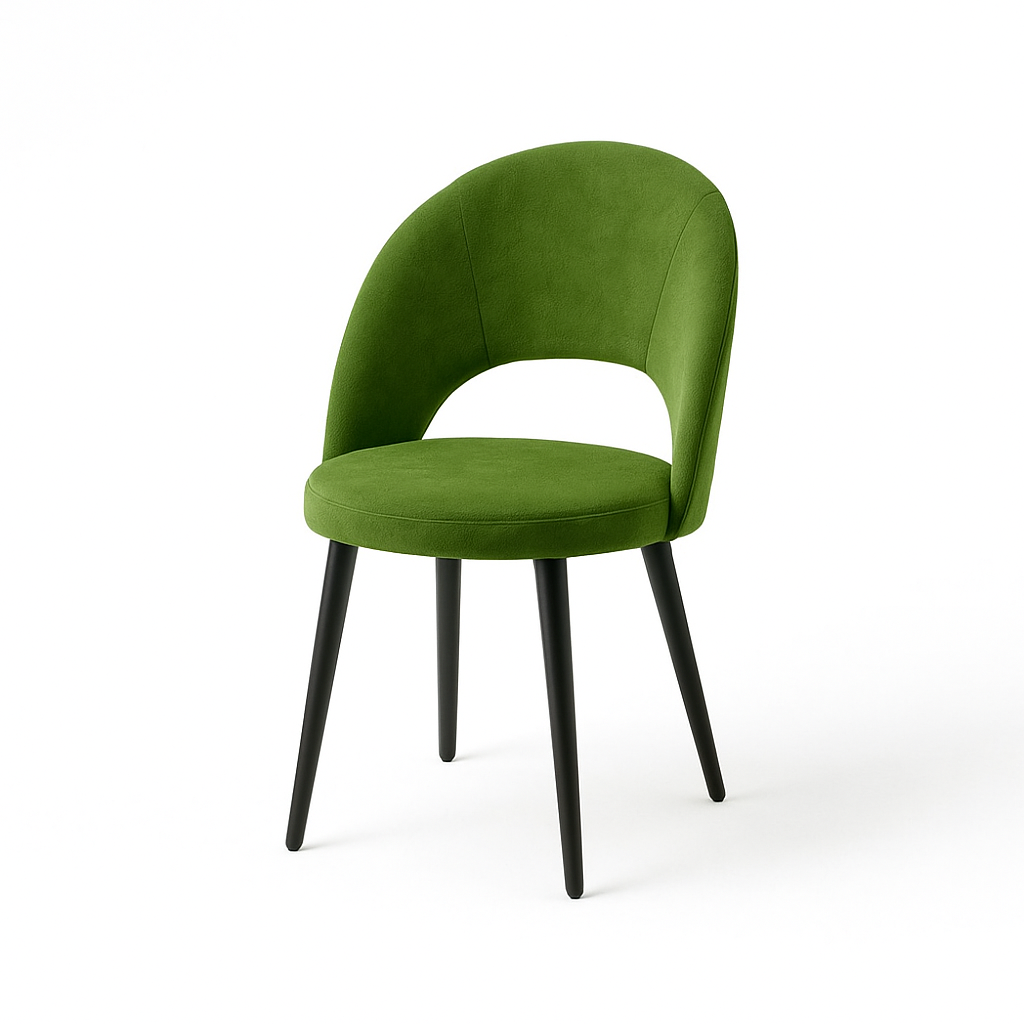 Scaun catifea ALBASTRA | model RON
