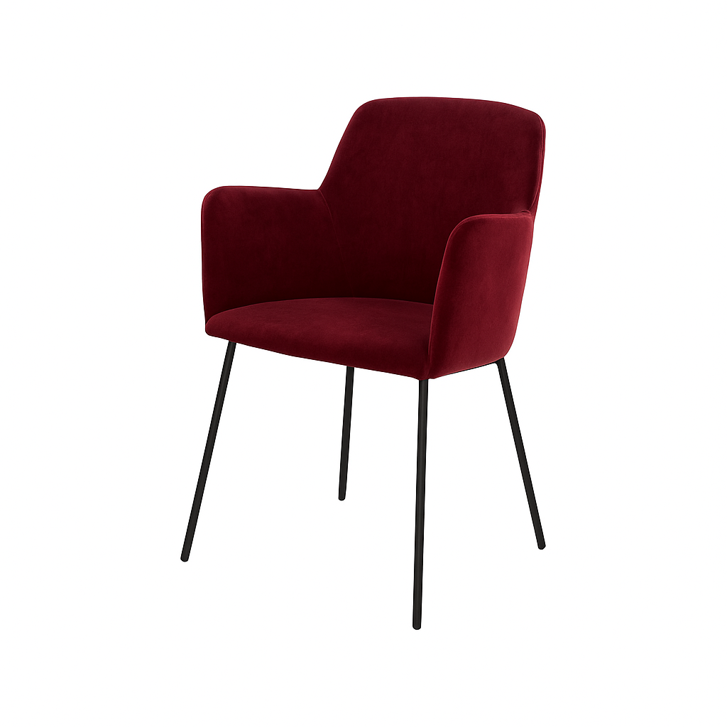 Scaun catifea BORDO | model SIGMA