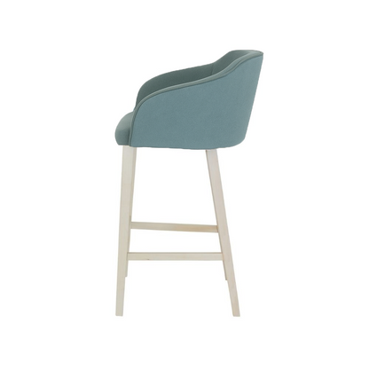 Scaun insula catifea BEJ | model CROCO