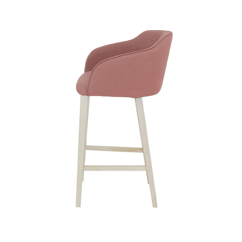 Scaun insula catifea BEJ | model CROCO