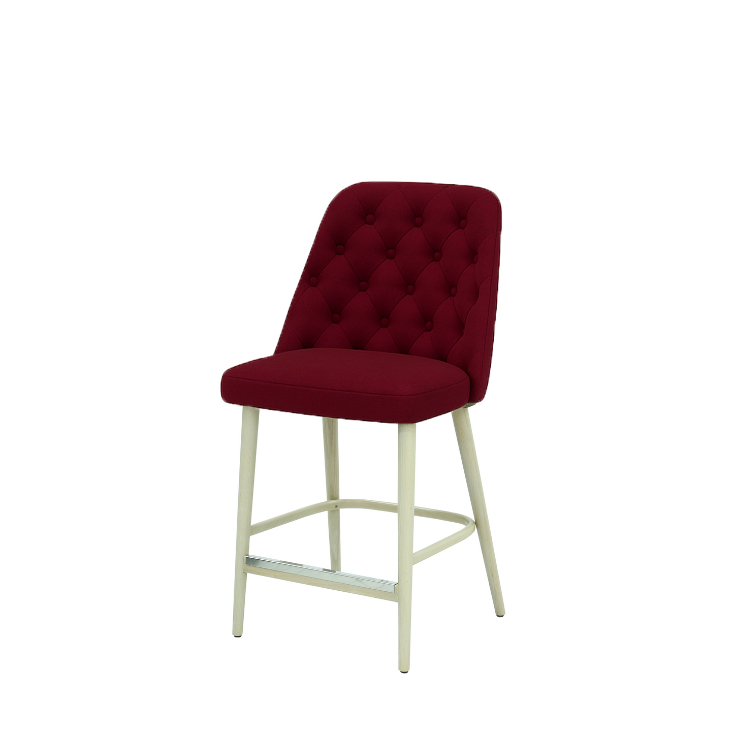 Scaun insula catifea BORDO | model SCOT