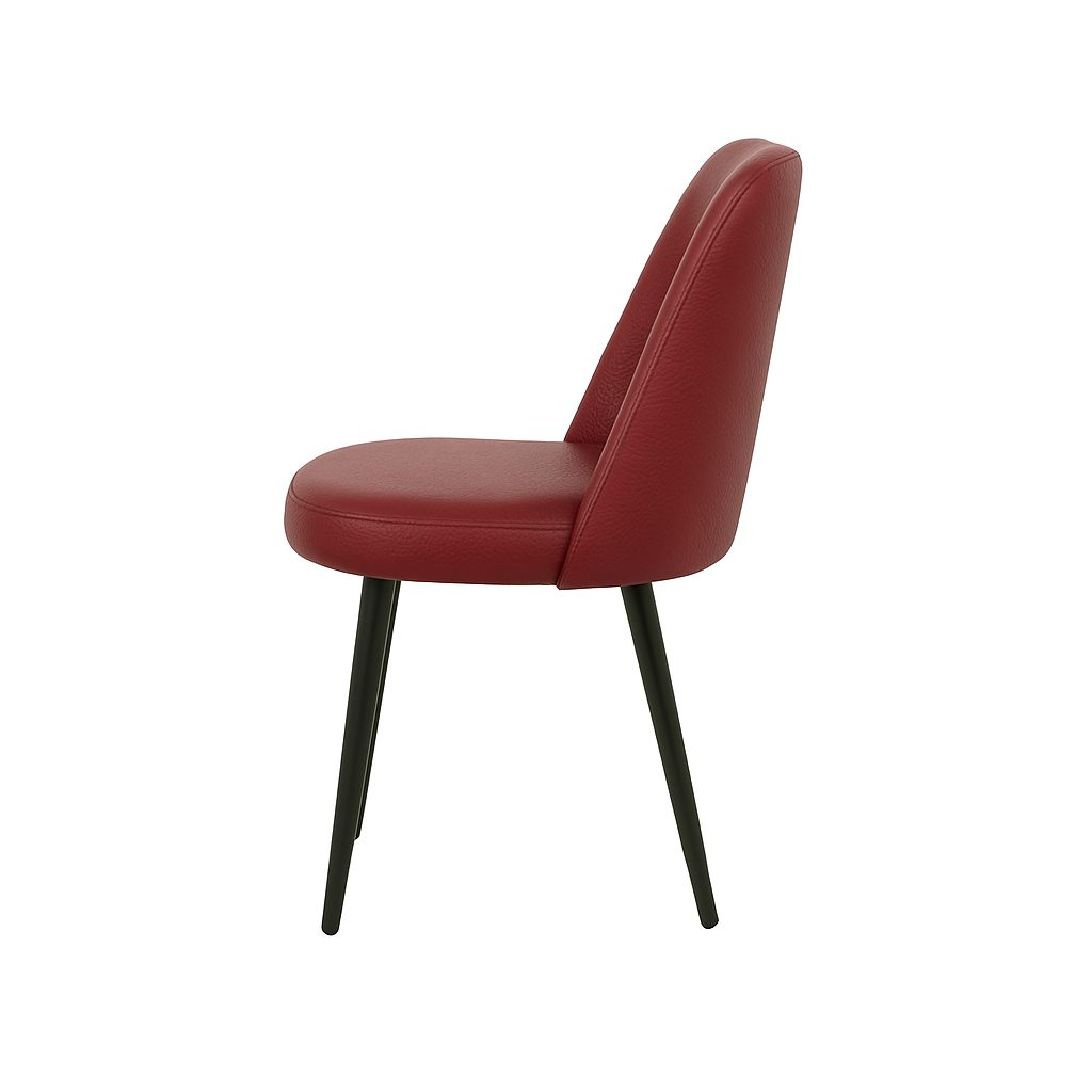 Scaun piele GALBENA | model ELA