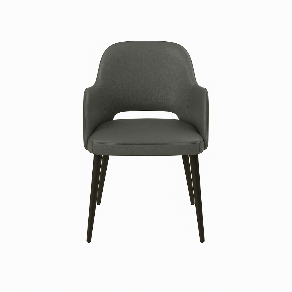 Scaun piele GALBENA | model APRIL