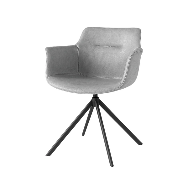 Scaun piele GRI | model MARA