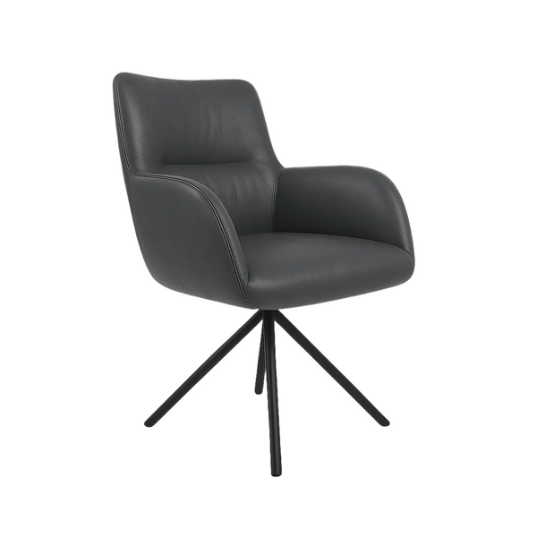 Scaun piele GRI | model MORE