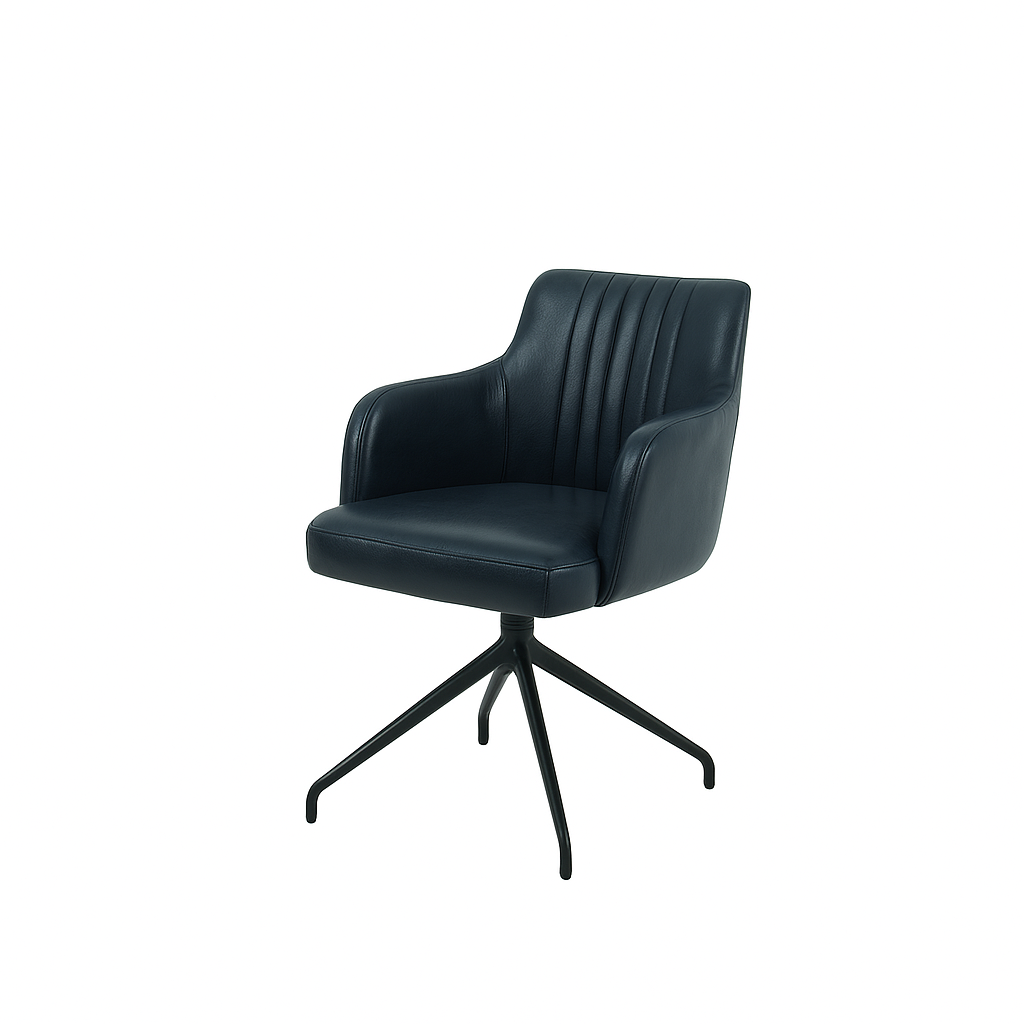 Scaun piele BEJ | model SOHO